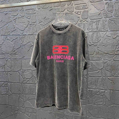 Replica Balenciaga T-Shirts Short Sleeved For Men #1098835 $38.00 USD for Wholesale