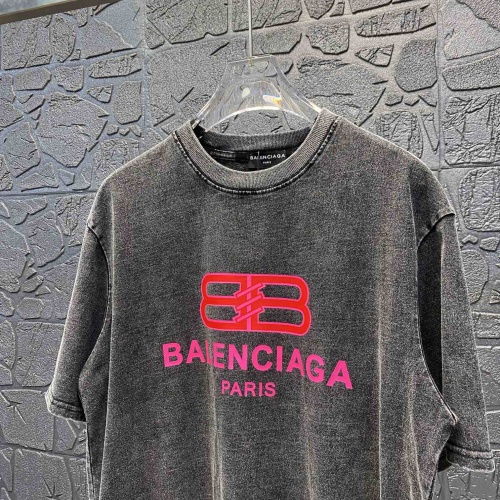 Replica Balenciaga T-Shirts Short Sleeved For Men #1098835 $38.00 USD for Wholesale