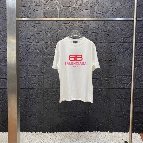 Balenciaga T-Shirts Short Sleeved For Men #1098836 $38.00 USD, Wholesale Replica Balenciaga T-Shirts