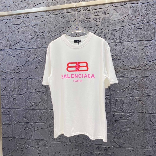 Replica Balenciaga T-Shirts Short Sleeved For Men #1098836 $38.00 USD for Wholesale