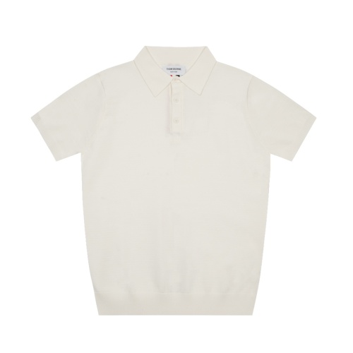 Thom Browne TB T-Shirts Short Sleeved For Unisex #1098875 $45.00 USD, Wholesale Replica Thom Browne TB T-Shirts