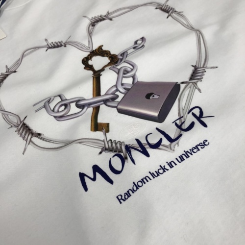 Replica Moncler T-Shirts Short Sleeved For Men #1098878 $40.00 USD for Wholesale