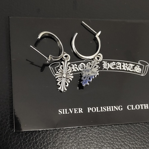 Chrome Hearts Earrings For Women #1098944 $32.00 USD, Wholesale Replica Chrome Hearts Earrings