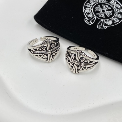 Replica Chrome Hearts Rings #1098946 $32.00 USD for Wholesale