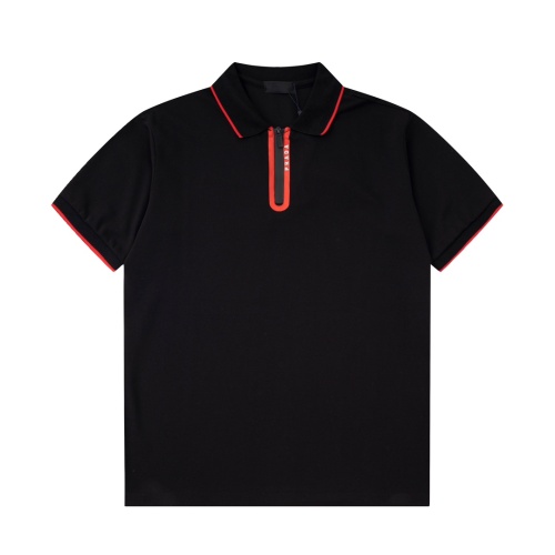 Prada T-Shirts Short Sleeved For Men #1098951 $38.00 USD, Wholesale Replica Prada T-Shirts
