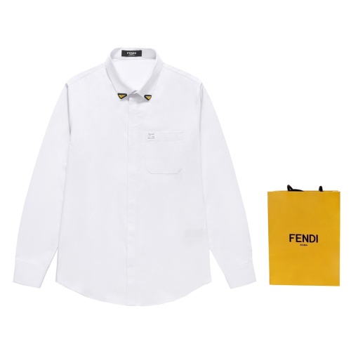 Fendi Shirts Long Sleeved For Men #1098957