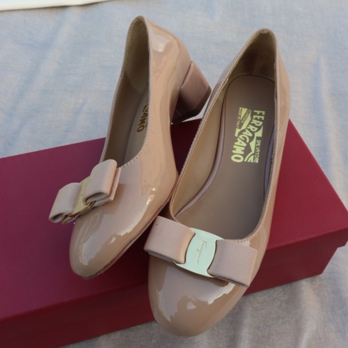 Salvatore Ferragamo Flat Shoes For Women #1099043