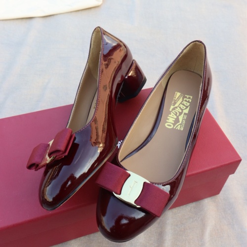 Salvatore Ferragamo Flat Shoes For Women #1099047 $96.00 USD, Wholesale Replica Salvatore Ferragamo Flat Shoes