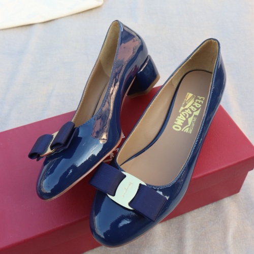 Salvatore Ferragamo Flat Shoes For Women #1099048 $96.00 USD, Wholesale Replica Salvatore Ferragamo Flat Shoes