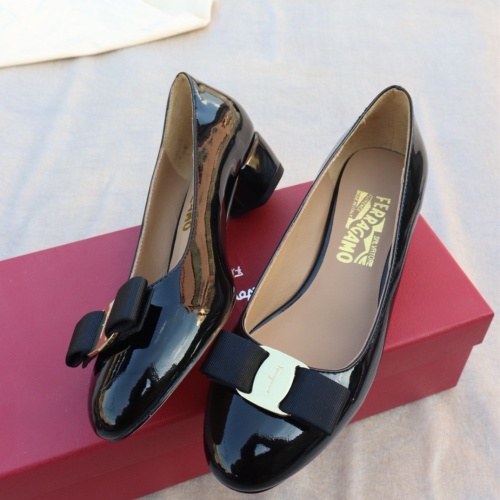 Salvatore Ferragamo Flat Shoes For Women #1099049 $96.00 USD, Wholesale Replica Salvatore Ferragamo Flat Shoes