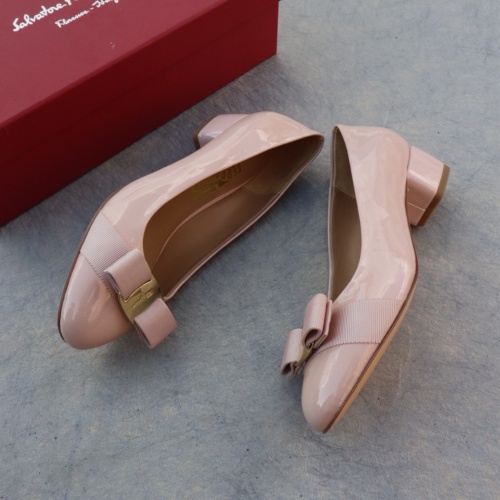 Replica Salvatore Ferragamo Flat Shoes For Women #1099051 $96.00 USD for Wholesale