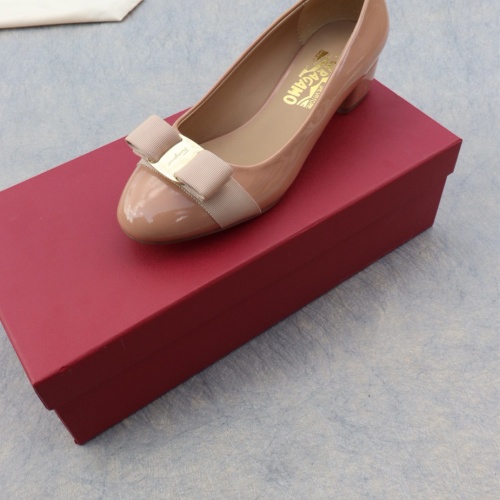 Replica Salvatore Ferragamo Flat Shoes For Women #1099053 $96.00 USD for Wholesale