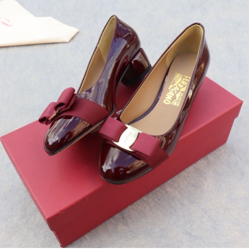 Salvatore Ferragamo Flat Shoes For Women #1099057 $96.00 USD, Wholesale Replica Salvatore Ferragamo Flat Shoes
