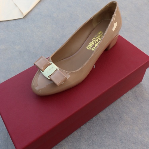 Replica Salvatore Ferragamo Flat Shoes For Women #1099062 $96.00 USD for Wholesale