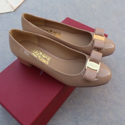 Replica Salvatore Ferragamo Flat Shoes For Women #1099062 $96.00 USD for Wholesale