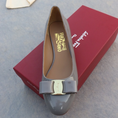 Replica Salvatore Ferragamo Flat Shoes For Women #1099064 $96.00 USD for Wholesale