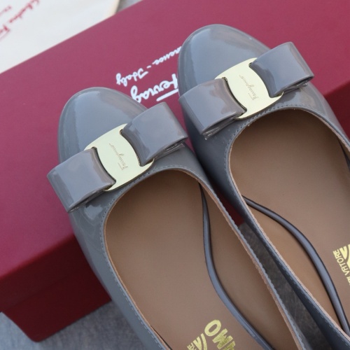 Replica Salvatore Ferragamo Flat Shoes For Women #1099064 $96.00 USD for Wholesale