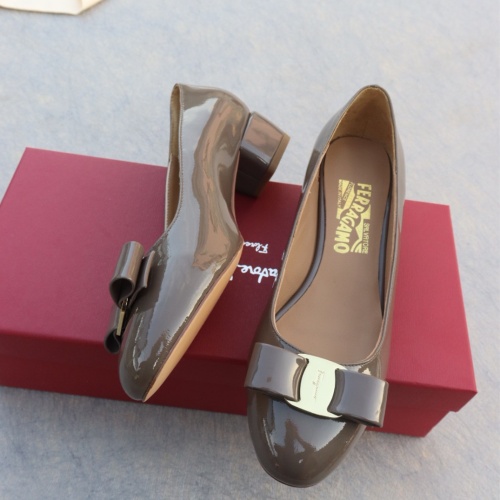 Salvatore Ferragamo Flat Shoes For Women #1099065