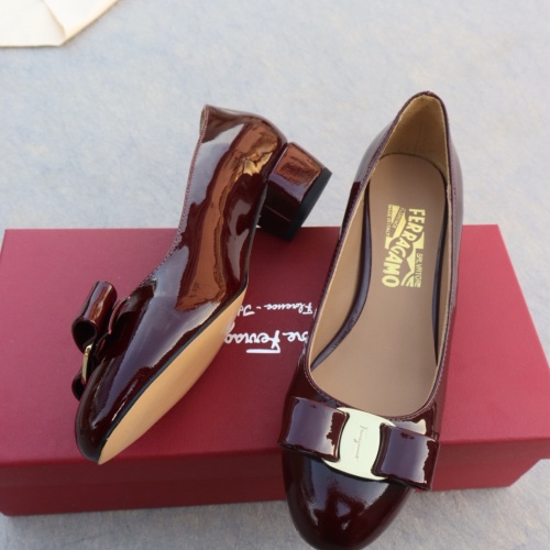 Salvatore Ferragamo Flat Shoes For Women #1099067 $96.00 USD, Wholesale Replica Salvatore Ferragamo Flat Shoes