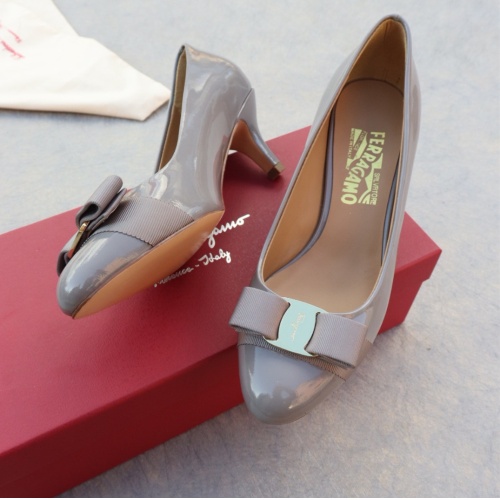 Salvatore Ferragamo High-Heeled Shoes For Women #1099084 $96.00 USD, Wholesale Replica Salvatore Ferragamo High-Heeled Shoes