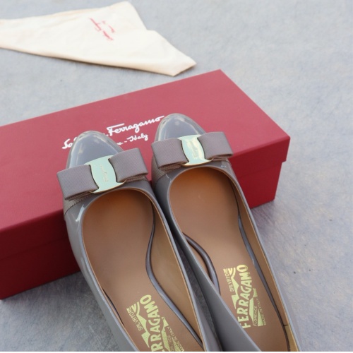 Replica Salvatore Ferragamo High-Heeled Shoes For Women #1099084 $96.00 USD for Wholesale