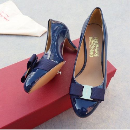 Salvatore Ferragamo High-Heeled Shoes For Women #1099088 $96.00 USD, Wholesale Replica Salvatore Ferragamo High-Heeled Shoes
