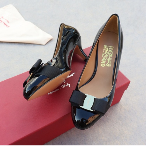 Salvatore Ferragamo High-Heeled Shoes For Women #1099089 $96.00 USD, Wholesale Replica Salvatore Ferragamo High-Heeled Shoes