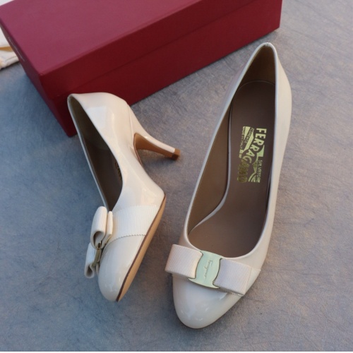 Salvatore Ferragamo High-Heeled Shoes For Women #1099090 $96.00 USD, Wholesale Replica Salvatore Ferragamo High-Heeled Shoes