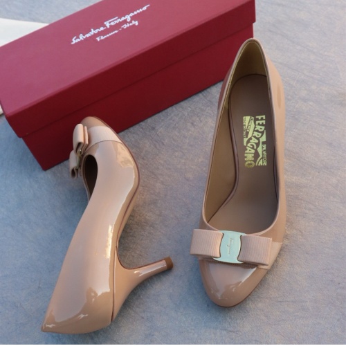 Salvatore Ferragamo High-Heeled Shoes For Women #1099092 $96.00 USD, Wholesale Replica Salvatore Ferragamo High-Heeled Shoes