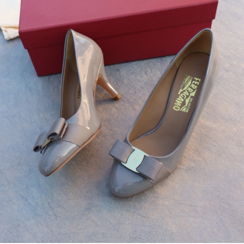 Salvatore Ferragamo High-Heeled Shoes For Women #1099093