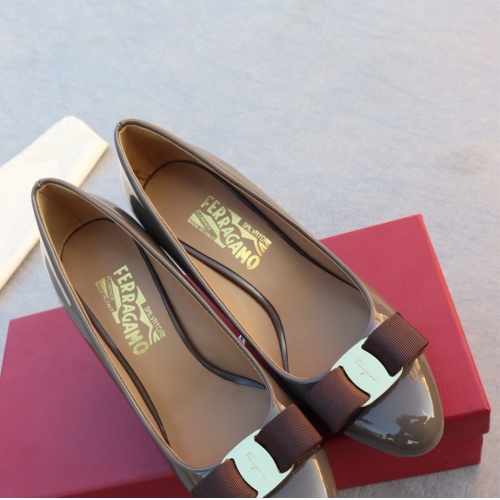 Replica Salvatore Ferragamo High-Heeled Shoes For Women #1099094 $96.00 USD for Wholesale