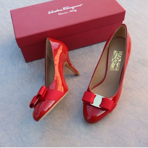 Salvatore Ferragamo High-Heeled Shoes For Women #1099095 $96.00 USD, Wholesale Replica Salvatore Ferragamo High-Heeled Shoes