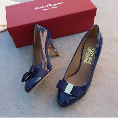 Salvatore Ferragamo High-Heeled Shoes For Women #1099097 $96.00 USD, Wholesale Replica Salvatore Ferragamo High-Heeled Shoes