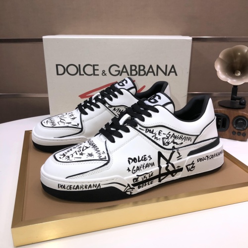 Dolce &amp; Gabbana D&amp;G Casual Shoes For Men #1099101 $100.00 USD, Wholesale Replica Dolce &amp; Gabbana D&amp;G Casual Shoes