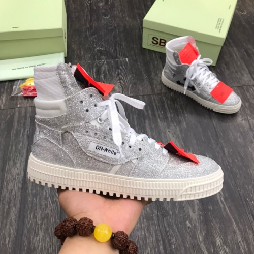 Replica Off-White High Tops Shoes For Women #1099174 $100.00 USD for Wholesale