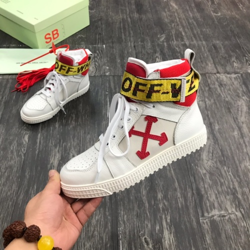 Off-White High Tops Shoes For Men #1099177