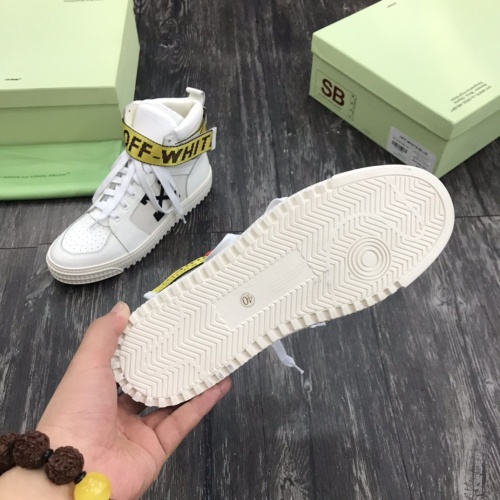Replica Off-White High Tops Shoes For Men #1099179 $100.00 USD for Wholesale