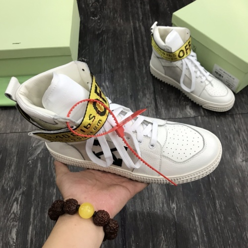 Replica Off-White High Tops Shoes For Women #1099180 $100.00 USD for Wholesale