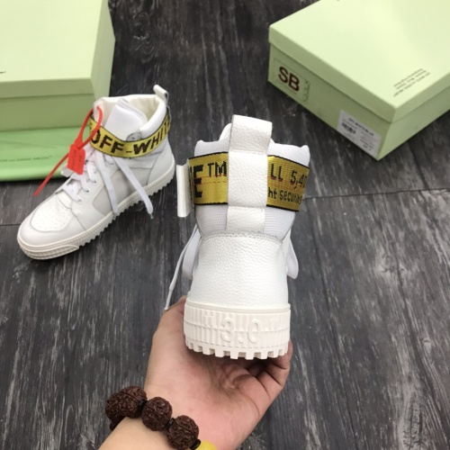 Replica Off-White High Tops Shoes For Women #1099180 $100.00 USD for Wholesale