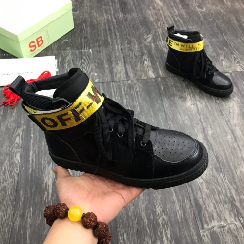 Replica Off-White High Tops Shoes For Women #1099182 $100.00 USD for Wholesale