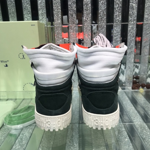 Replica Off-White High Tops Shoes For Men #1099189 $105.00 USD for Wholesale