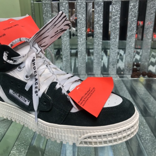 Replica Off-White High Tops Shoes For Women #1099190 $105.00 USD for Wholesale