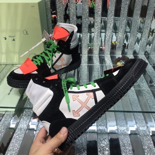 Replica Off-White High Tops Shoes For Women #1099194 $105.00 USD for Wholesale