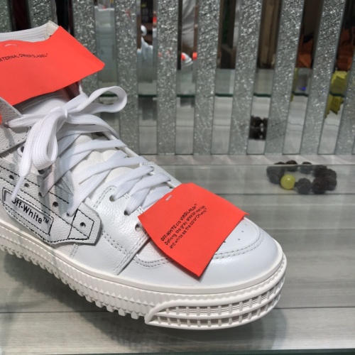 Replica Off-White High Tops Shoes For Women #1099200 $105.00 USD for Wholesale
