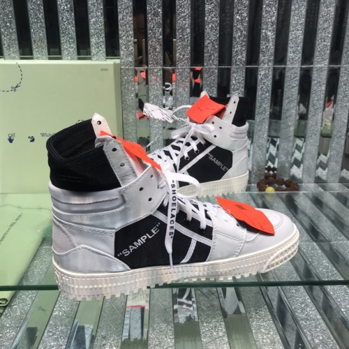 Replica Off-White High Tops Shoes For Women #1099202 $105.00 USD for Wholesale