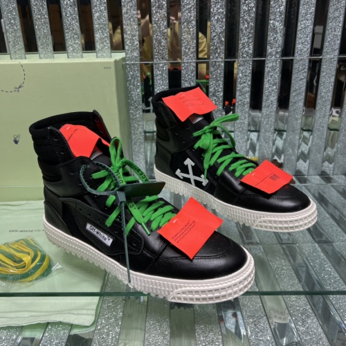 Replica Off-White High Tops Shoes For Women #1099210 $105.00 USD for Wholesale