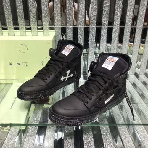 Off-White High Tops Shoes For Men #1099213 $108.00 USD, Wholesale Replica Off-White High Tops Shoes