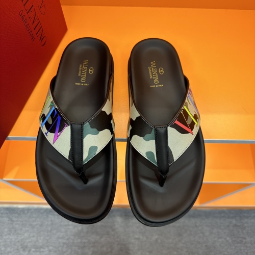 Replica Valentino Slippers For Men #1099311 $56.00 USD for Wholesale