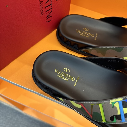 Replica Valentino Slippers For Men #1099312 $56.00 USD for Wholesale