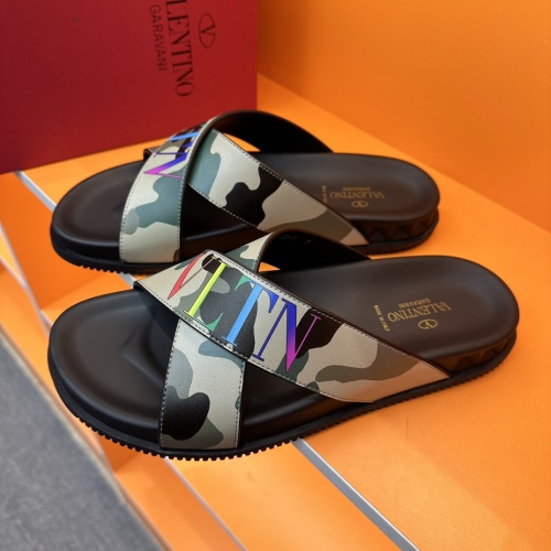 Valentino Slippers For Men #1099313 $56.00 USD, Wholesale Replica Valentino Slippers